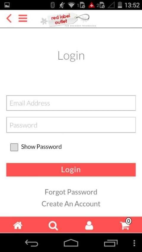 Red Label Outlet screenshot 1