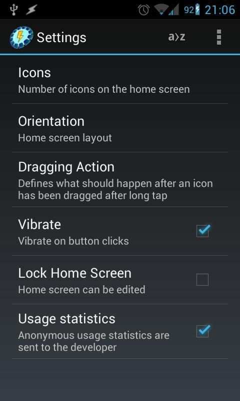 Slim Launcher screenshot 5