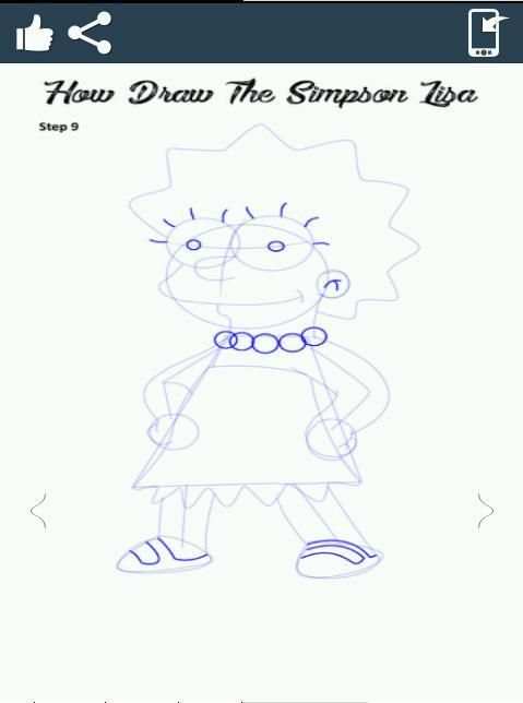 How Draw The Simpson скриншот 2