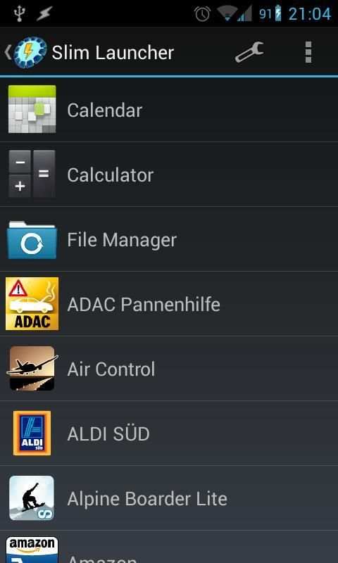 Slim Launcher screenshot 7