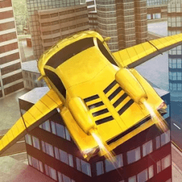 Flying Racing Car Simulator иконка