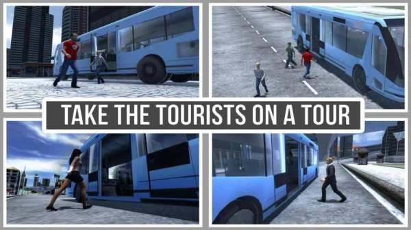 Tourist Bus Transport Driving screenshot 3