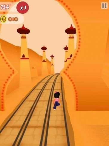 Run Subway Surfer Ninja screenshot 2