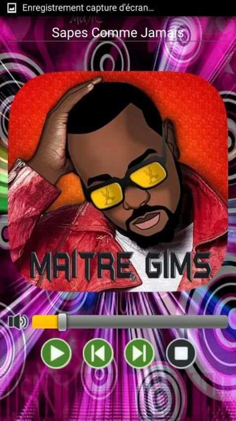 Chansons Maitre Gims скриншот 2