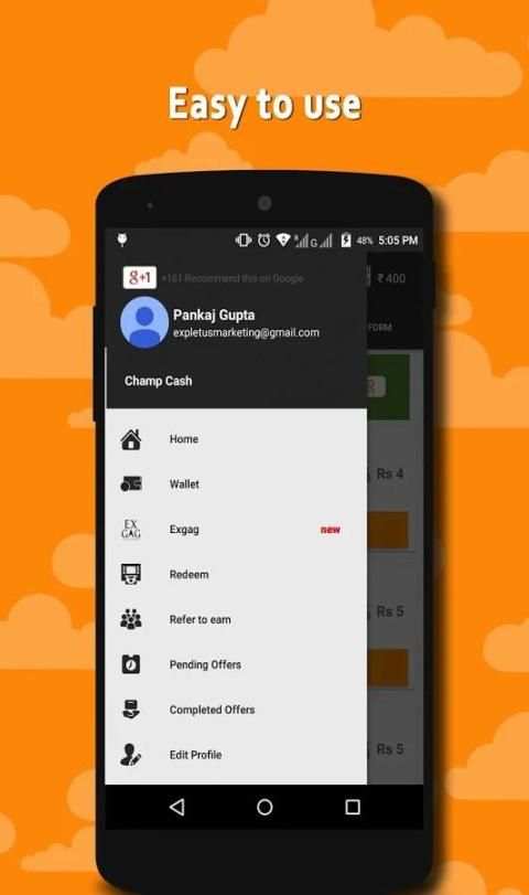 Free Mobile Recharge ChampCash скриншот 3