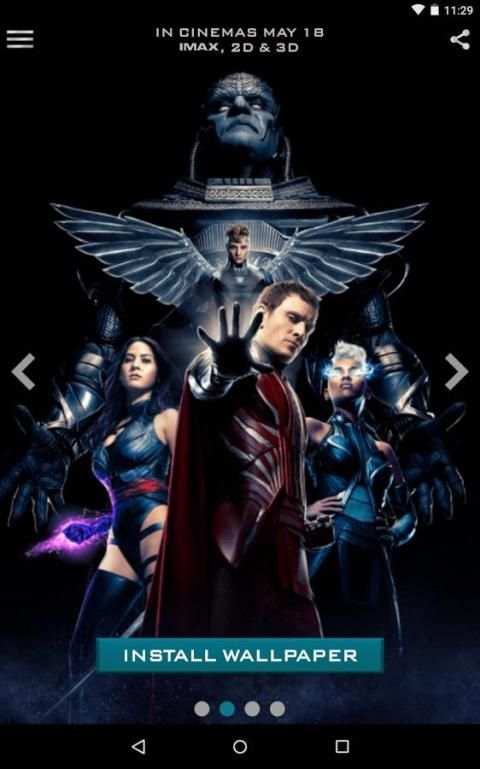 X-Men Live Wallpaper screenshot 5