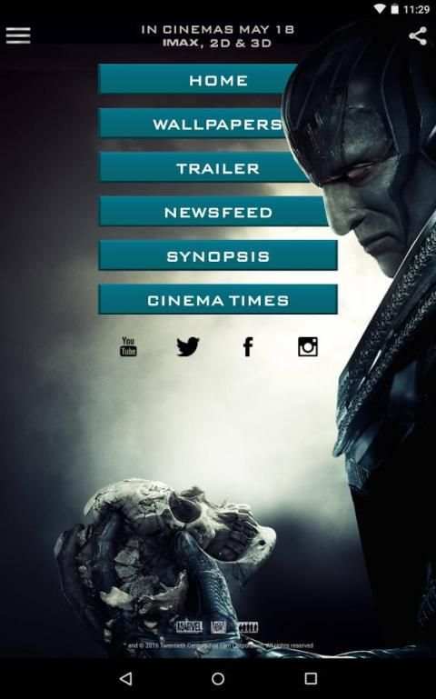 X-Men Live Wallpaper скриншот 7