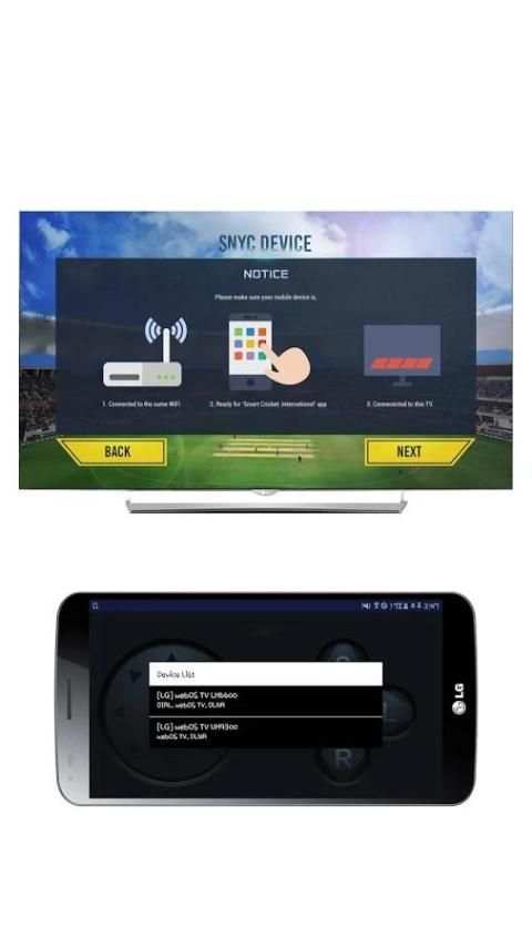 LG SMART CRICKET Controller screenshot 3