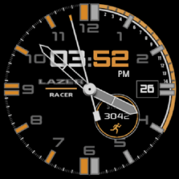 ikon Lazer Racer Free Watch Face