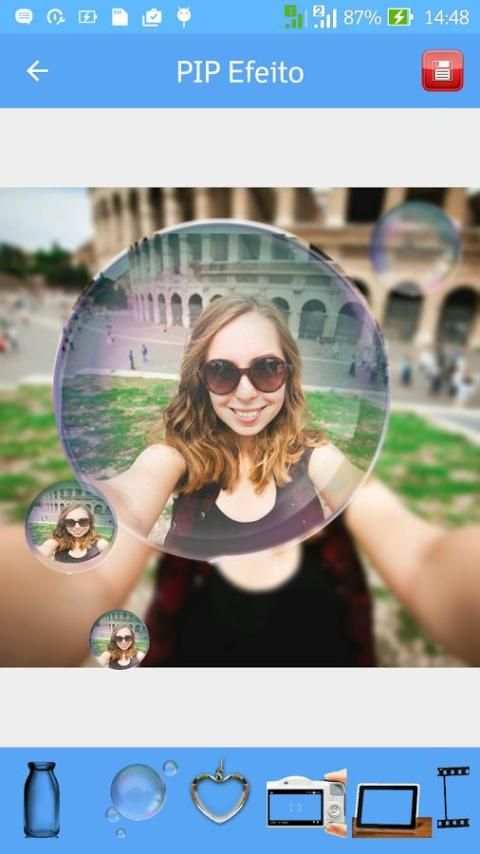 PIP Efeitos e Editor de Fotos скриншот 3