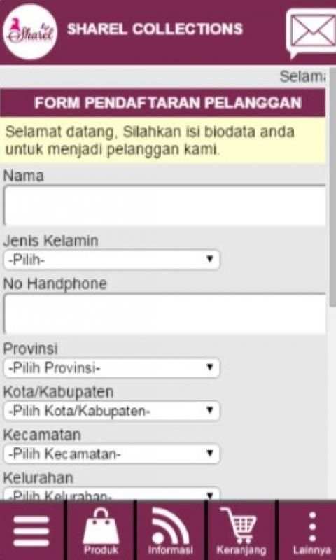 SHAREL COLLECTIONS screenshot 1