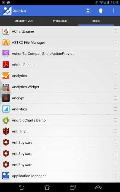 Optimizer screenshot 1