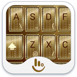 Pure Gold Keyboard Theme أيقونة
