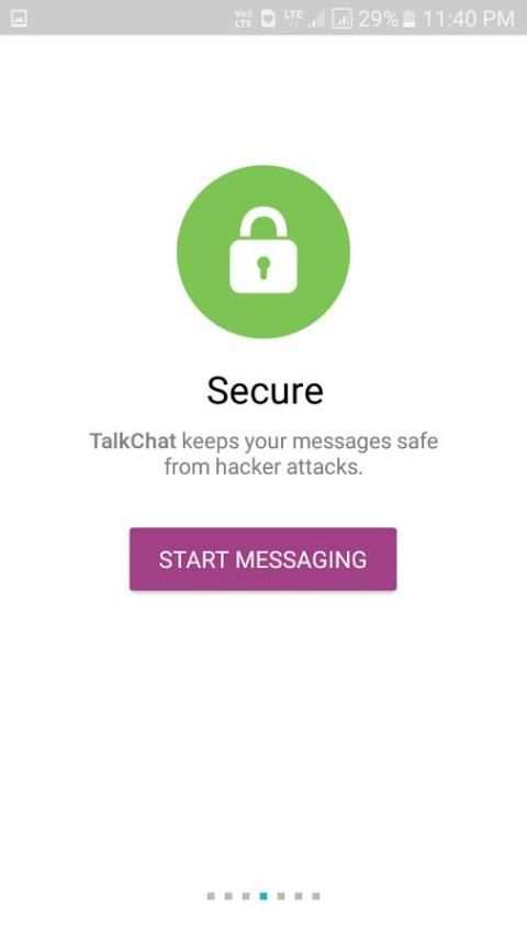 TalkChat Messenger 4 تصوير الشاشة