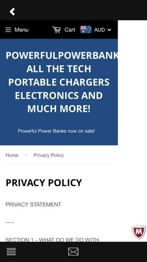 Wireless Battery Chargers Shop screenshot 2