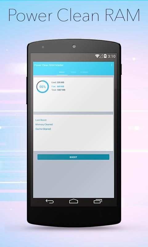 Power RAM Clean Master screenshot 2
