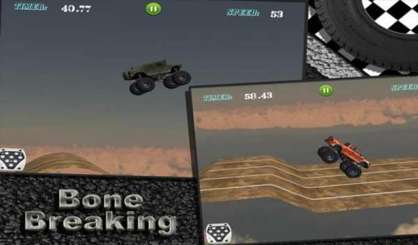 MONSTER TRUCK RACING FREE screenshot 1