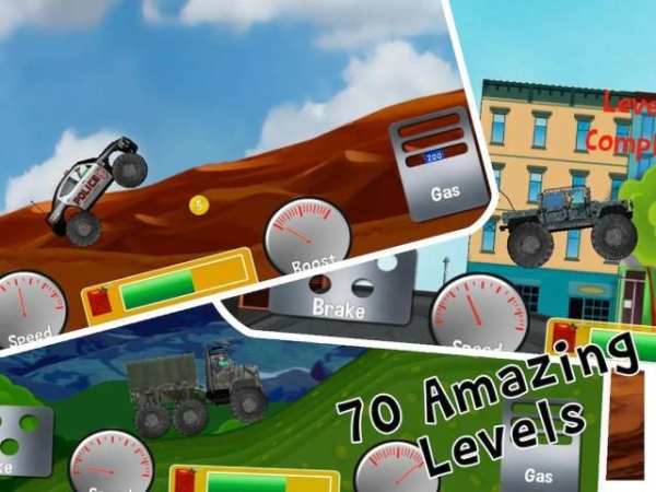 MONSTER TRUCK RACING GAME скриншот 3