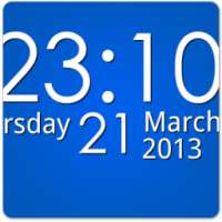 Простые цифровые часы