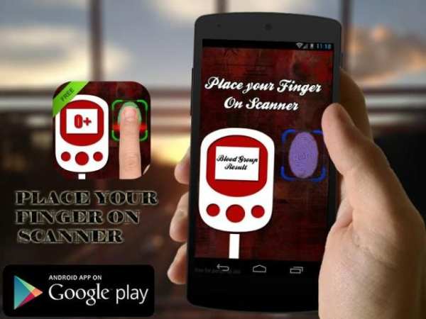 Finger Print Blood Group Prank скриншот 6