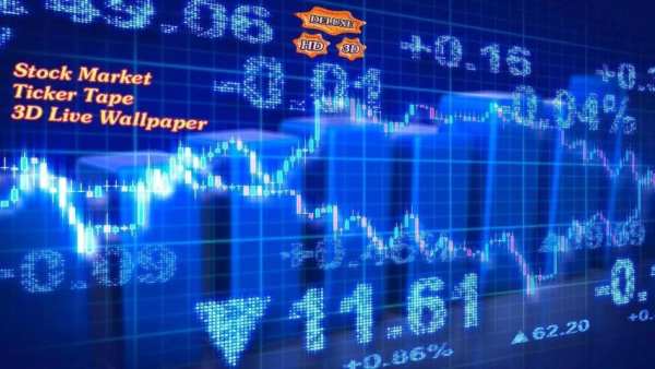 Stock Market Ticker Tape 3D screenshot 1