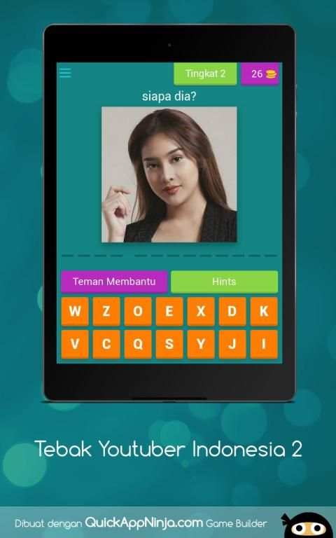 Tebak Youtuber Indonesia 2 screenshot 5