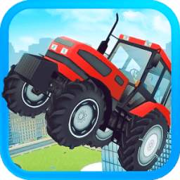 Tractor Farm Stunt Drive 2016