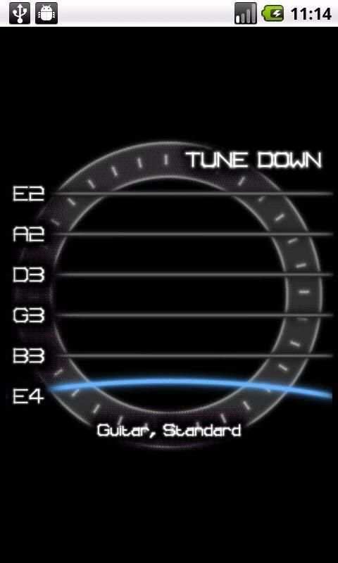 PitchLab Guitar Tuner (LITE) скриншот 6