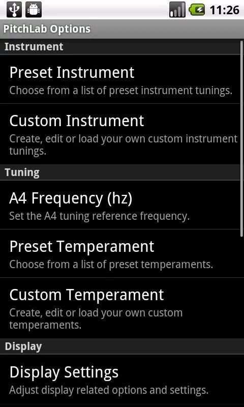 PitchLab Guitar Tuner (LITE) 2 تصوير الشاشة
