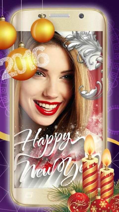 New Year Photo Effects 2016 screenshot 1