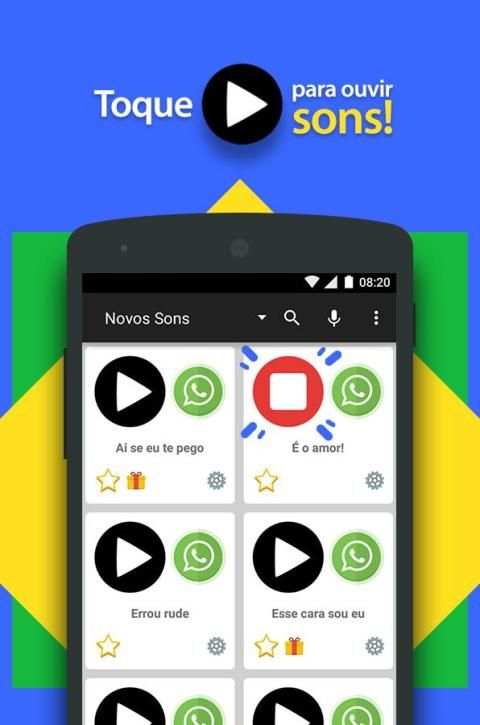 Sons Engraçados pra WhatsApp скриншот 5