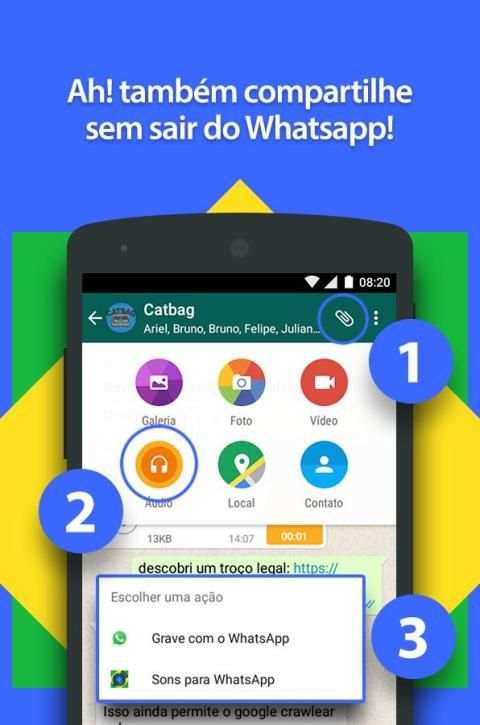 Sons Engraçados pra WhatsApp скриншот 2