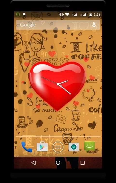 Love Clock Live Wallpaper 6 تصوير الشاشة