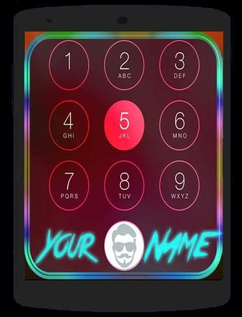 Nama saya | layar kunci foto screenshot 6