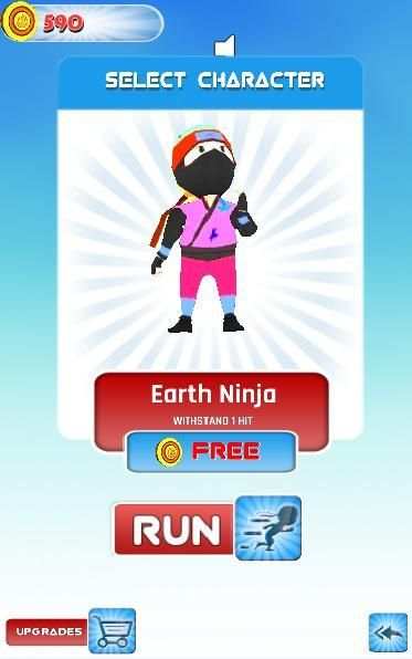 Subway Ninja surfing screenshot 2