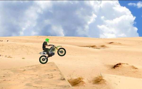 Motocross Bike Race 3D 1 تصوير الشاشة
