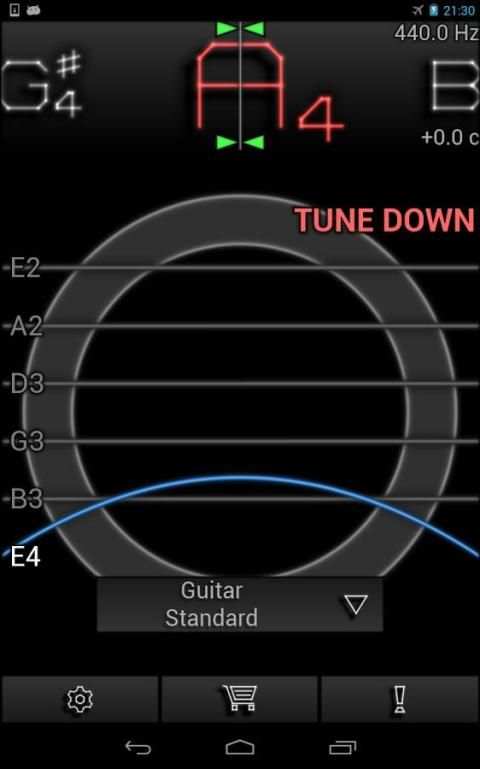PitchLab Guitar Tuner (PRO) screenshot 2