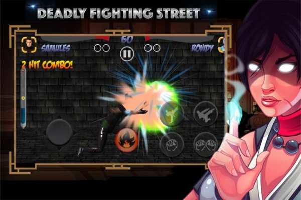 Deadly Fighting Street स्क्रीनशॉट 2