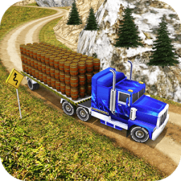 ikon off road truk mendorong