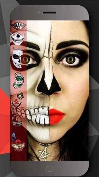 Scary Face Mask Camera Editor 2 تصوير الشاشة