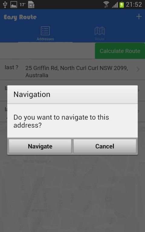 Easy Route скриншот 1
