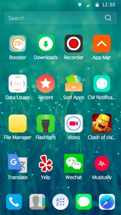 IOS 10 тема скриншот 1