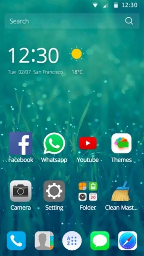 IOS 10 тема скриншот 4