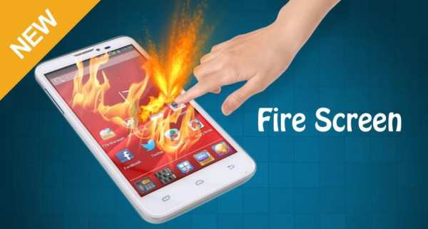 Fire Screen prank screenshot 2