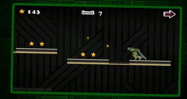 turtle jumber ninja screenshot 1