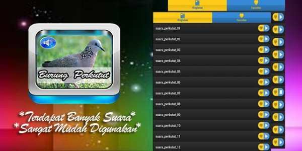 Suara Perkutut Lokal Masteran 1 تصوير الشاشة