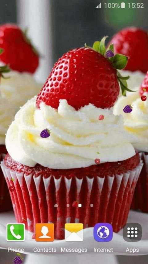 Cupcake Live Wallpaper screenshot 6