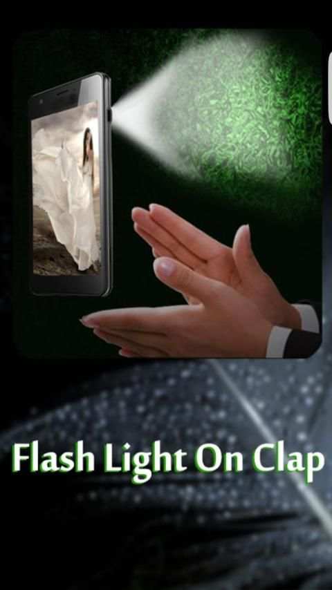 Flashlight on Clap 4 تصوير الشاشة