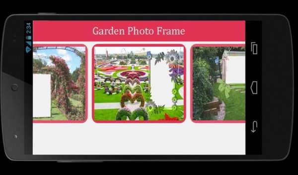 Garden Photo Frame 1 تصوير الشاشة