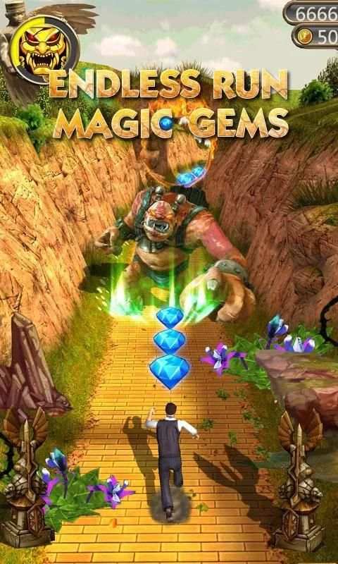 Temple Endless Run Magic Gems скриншот 3